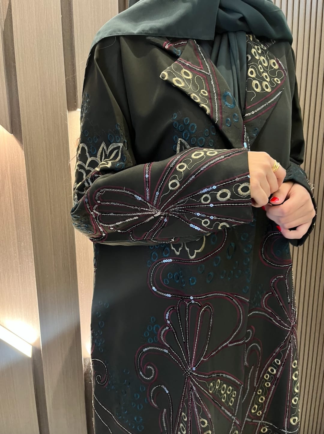 حرير ياباني على تطريز