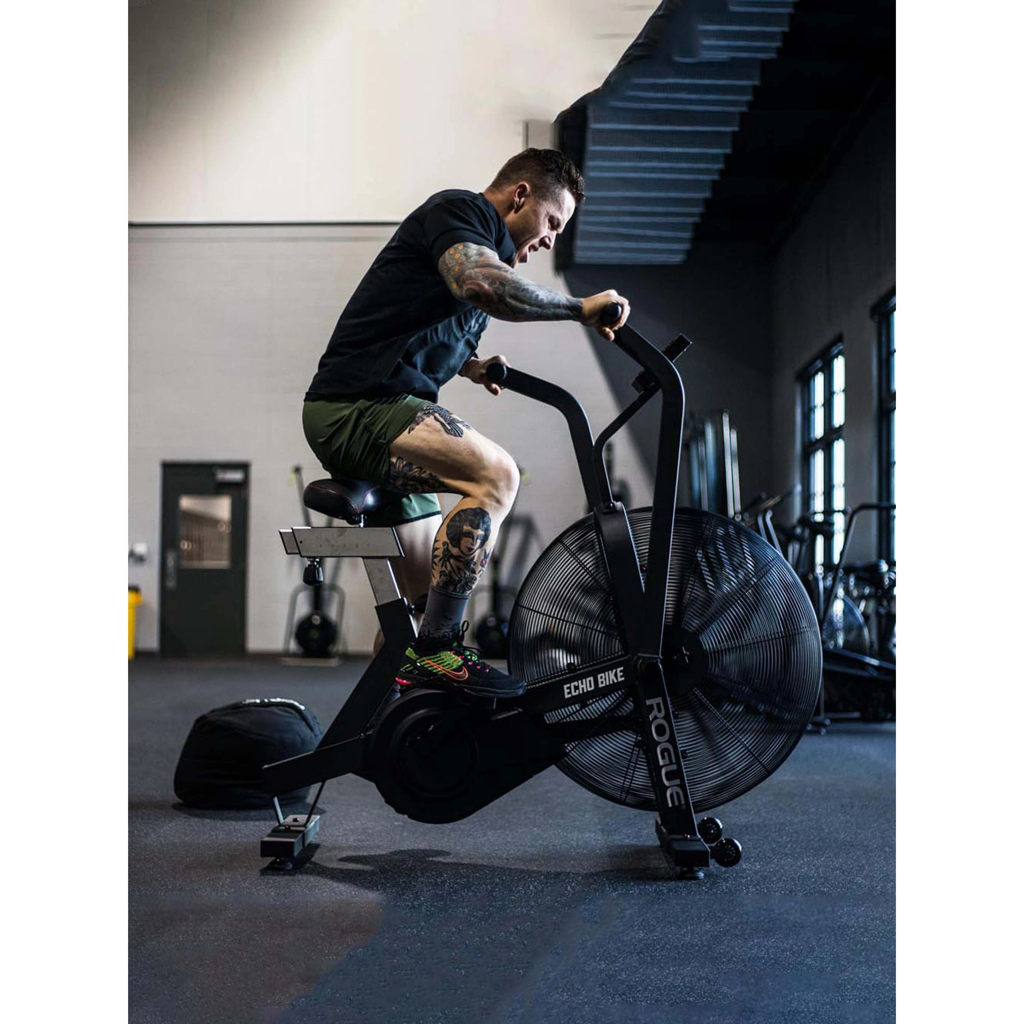 Rogue Fitness Premium V3.0 Echo Air Bike – Commercial Cardio Bike for Studio & Home Gym